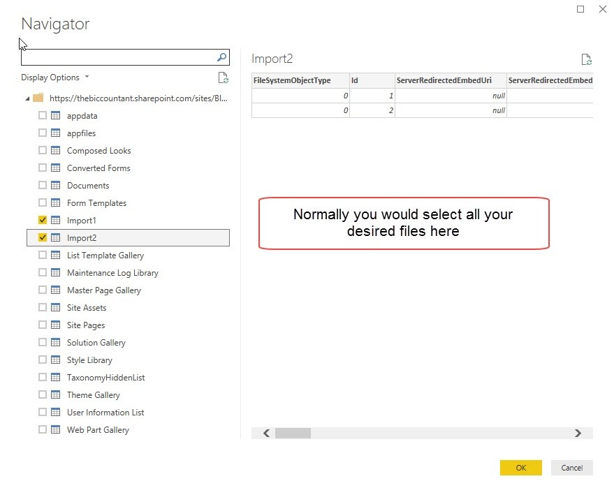 Import Data From Multiple SharePoint Lists At Once In Power BI And ...